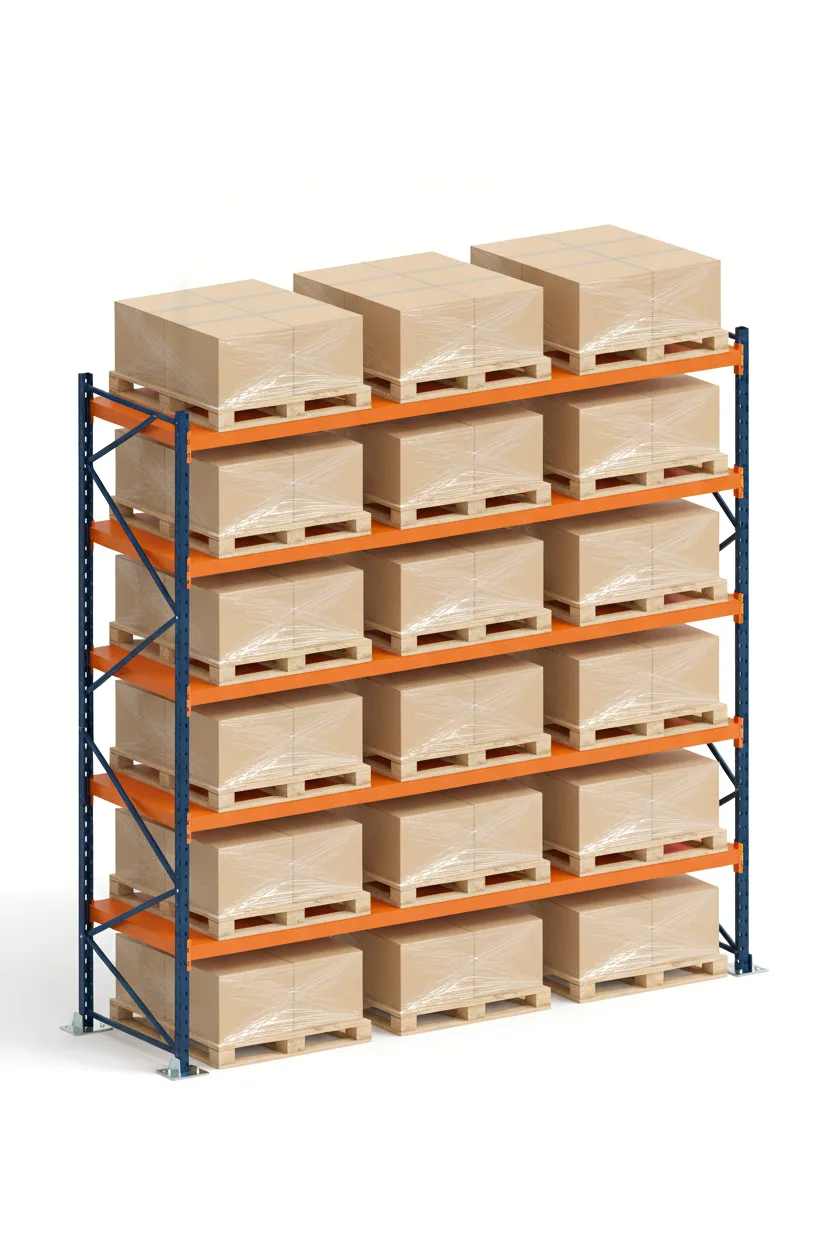 Estantería Paletización Reforzada 353x269x100 5 Niveles