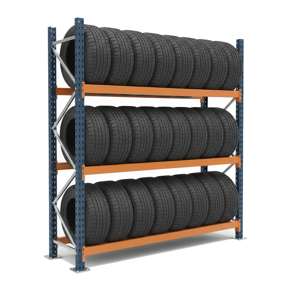 Rack de Neumáticos Apilable 400 kg por Módulo