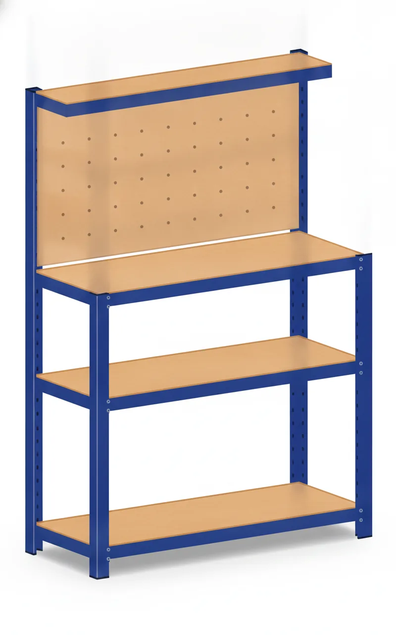 Mesa de Trabajo 155x81x40: Taller y Garaje | ¡Compra Online!