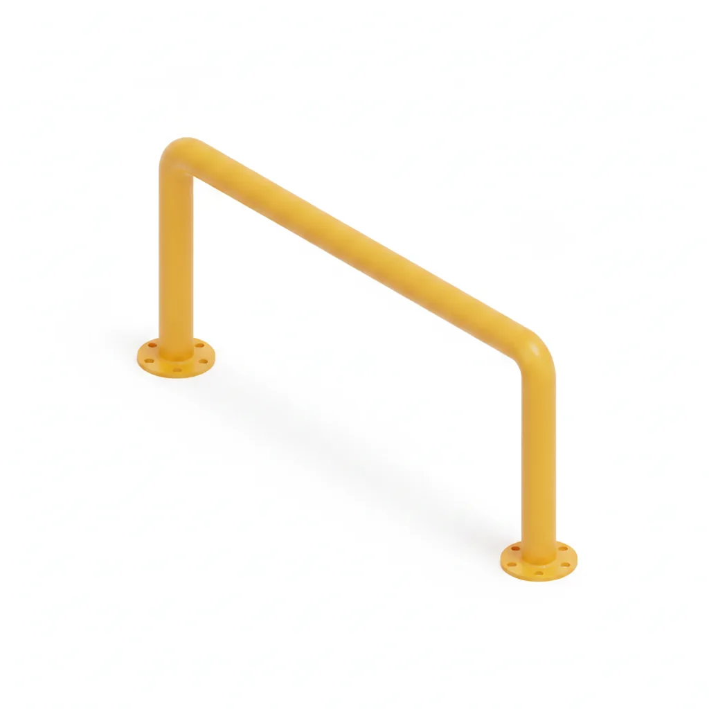 Barreras de Protección para Estanterías Industriales Amarillo