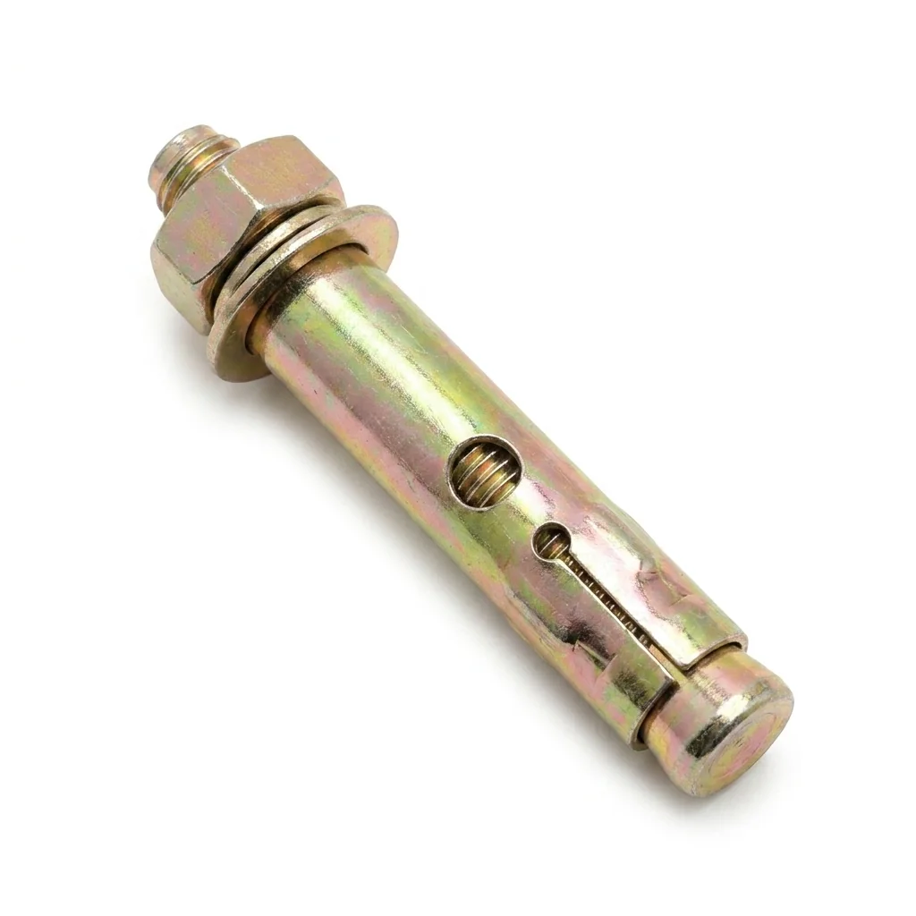 Tornillos expansibles de anclaje a suelo M10×70 · pack de 4 unidades (un bastidor)