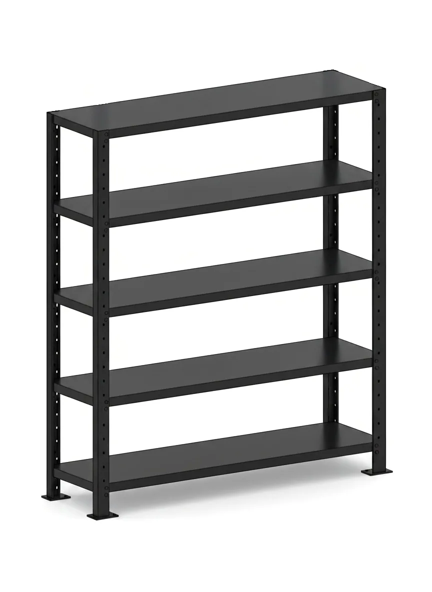 Estantería Carga Media 180x120x45 - SP ProRack Negro