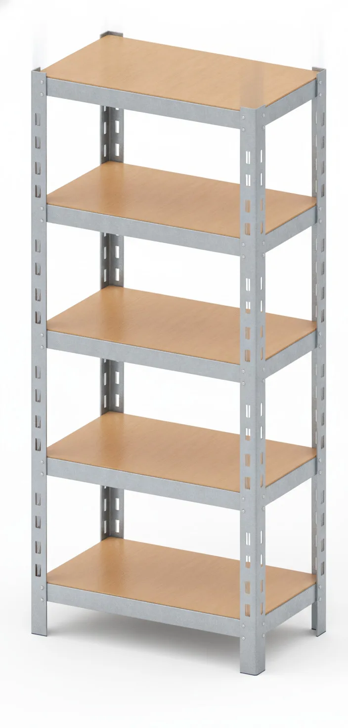 Estanterías Almacenaje 150x70x30 | URBAN Galvanizado 5 Niveles