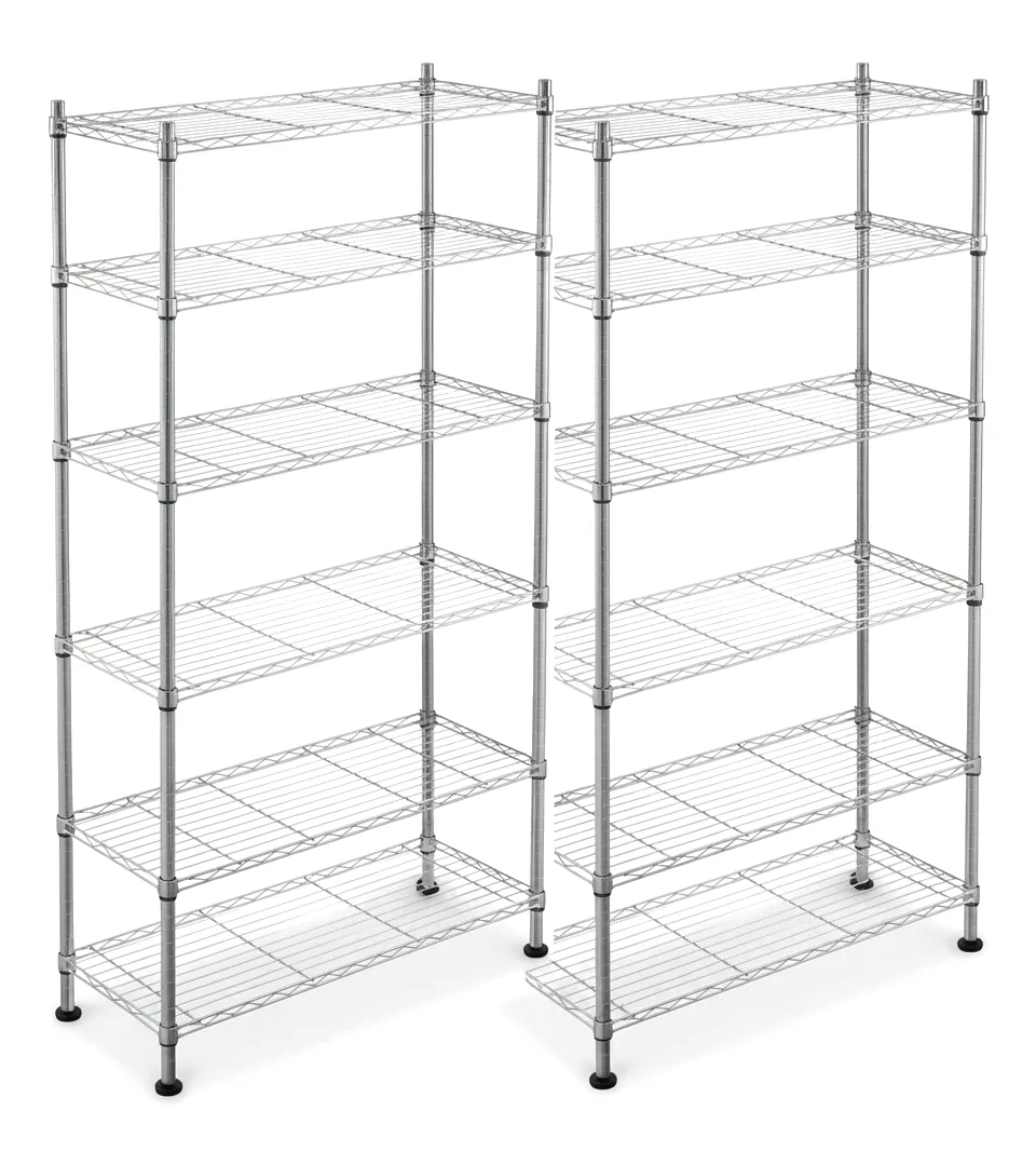 Estantería Garaje 180x120x45 Cromada Modular | URBAN