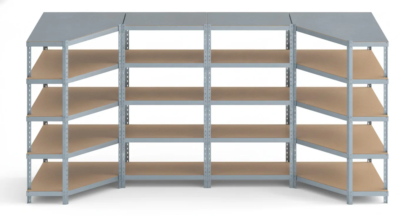 Estantería Garaje 180x90x40: Montaje Fácil