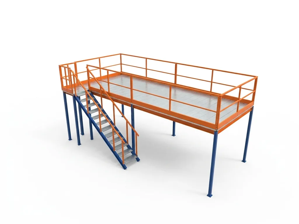 Soppalco Industriale Metallico · 7,44 × 2,99 m · 22 m²