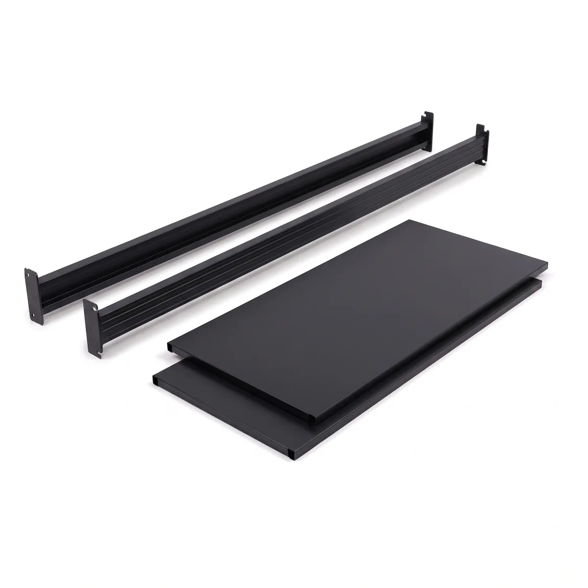 Tablette Métallique pour Entrepôt · 200×60 · Noir Noir 2