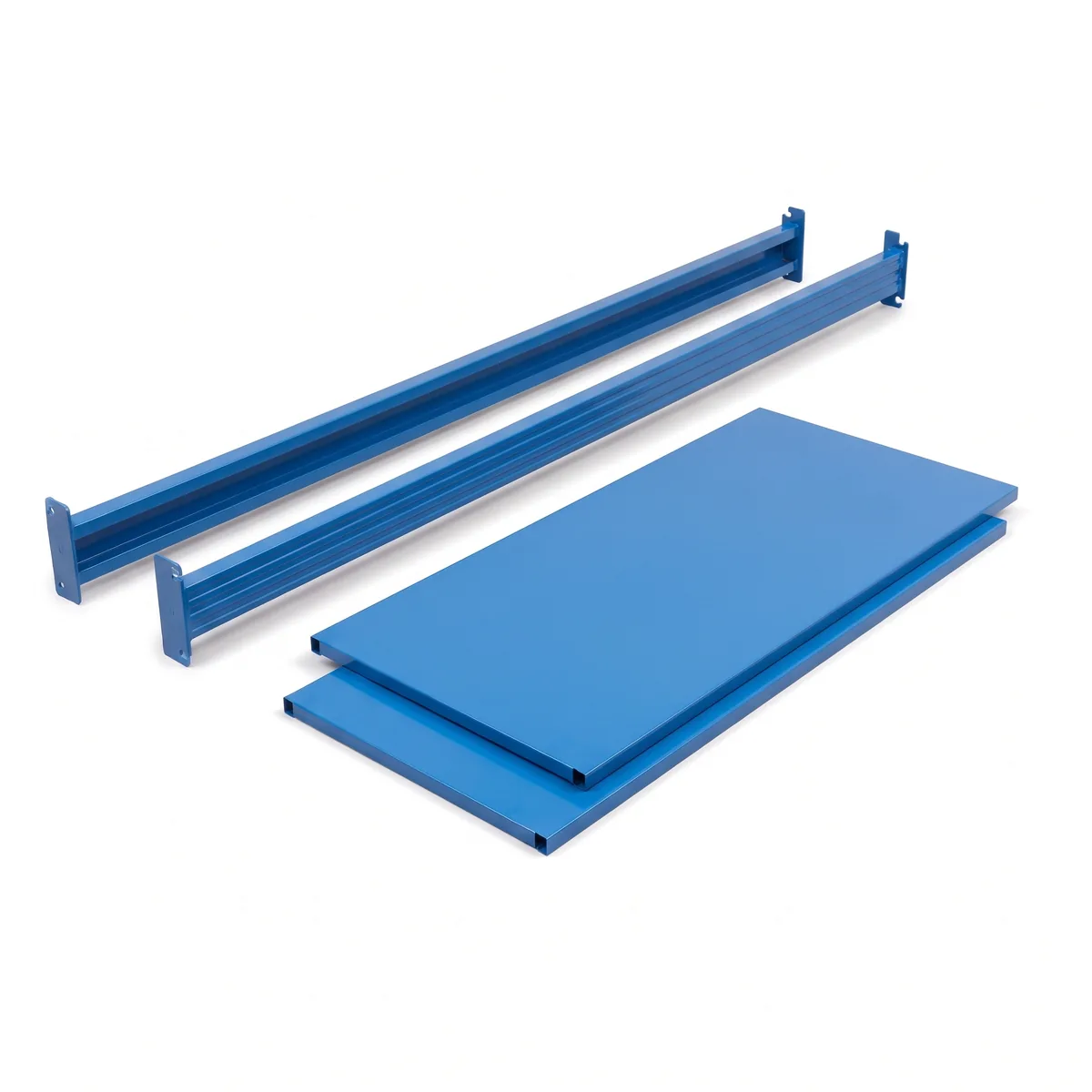 Tablette en Acier pour Entrepôt · 200×60 · Bleu Bleu 2
