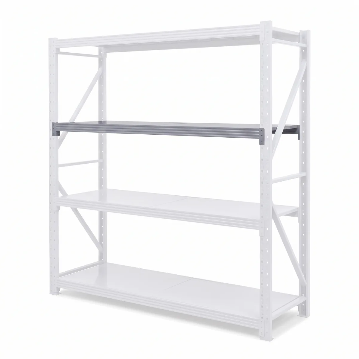 Regalbrett Grau · 200×60 cm · 200 kg