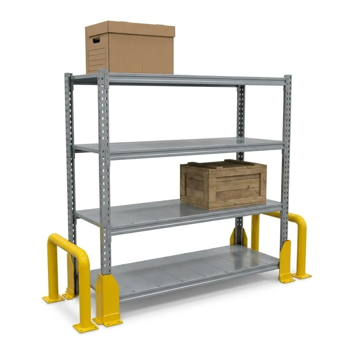 Scaffalatura per Officina Industriale 300 kg · 180x150x60 cm Grigio 5