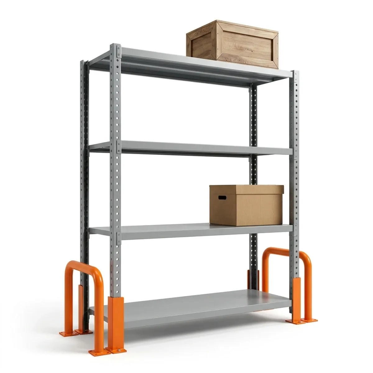 Scaffalatura per Officina Industriale 300 kg · 180x150x60 cm Grigio 8