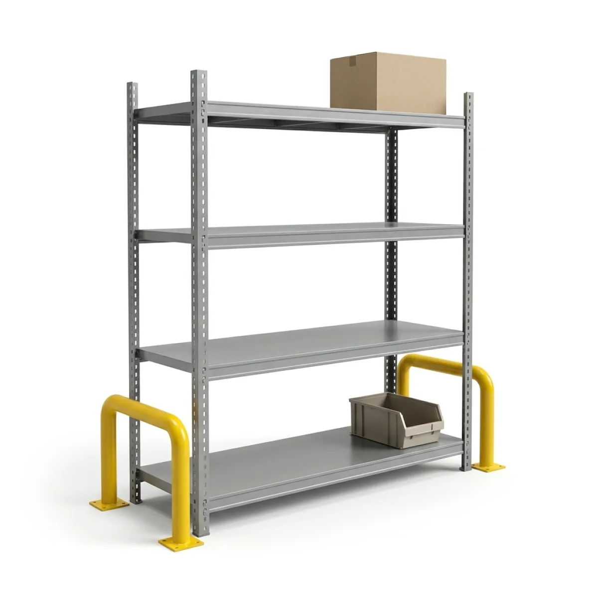 Scaffalatura per Officina Industriale 300 kg · 180x150x60 cm Grigio 4