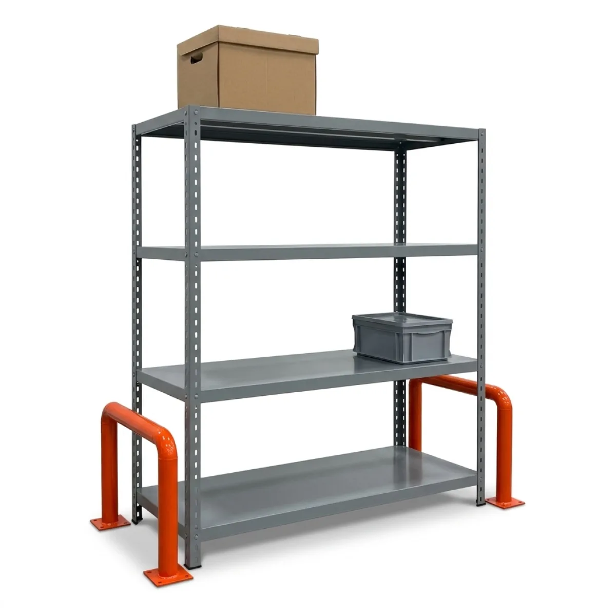 Scaffalatura per Officina Industriale 300 kg · 180x150x60 cm Grigio 7