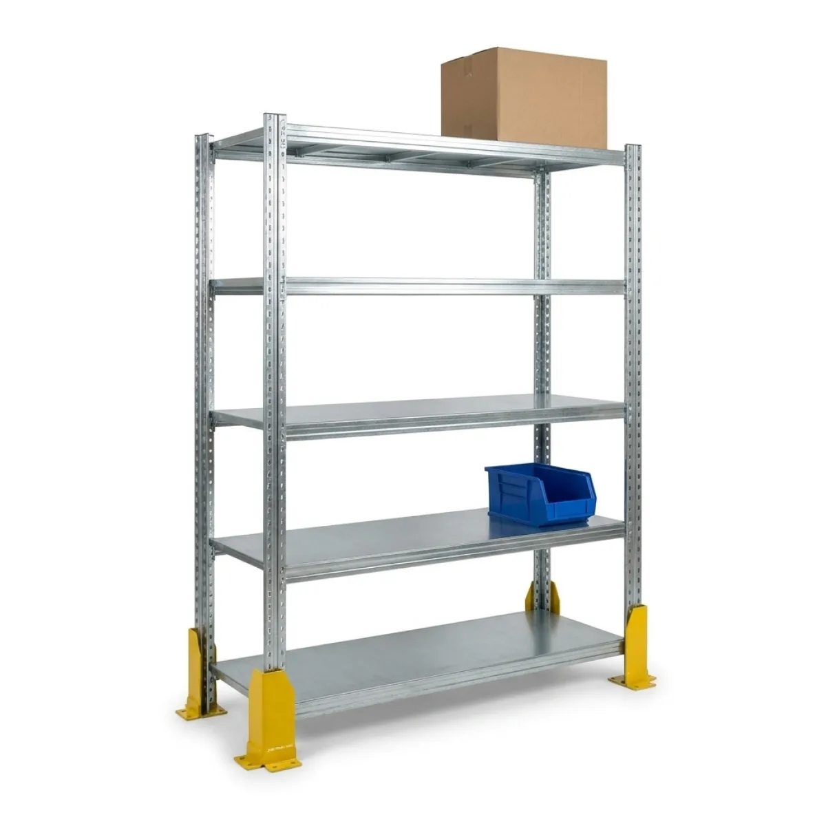 Scaffali per Officina Industriali 275 kg · 180x120x60 cm · Zincato Zincato 3