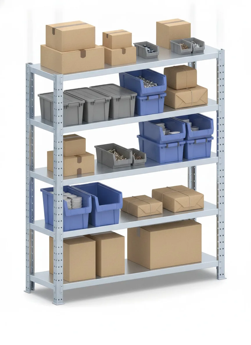 Scaffalature in Metallo Componibili 275 kg · 180x120x45 cm · Zincato Zincato 2