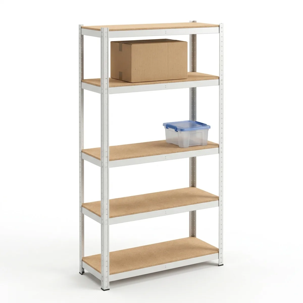 Prateleiras para Arrumação de Garagem 1 Módulo · 180x90x40 cm · 175 kg