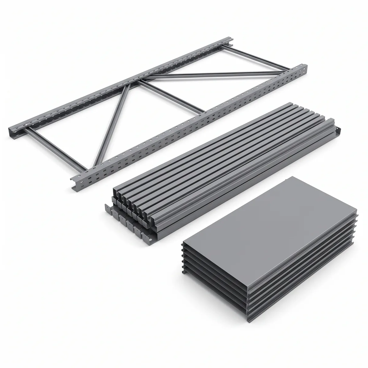Module pour Étagère Extensible · 200×200×60 · Gris Gris 2