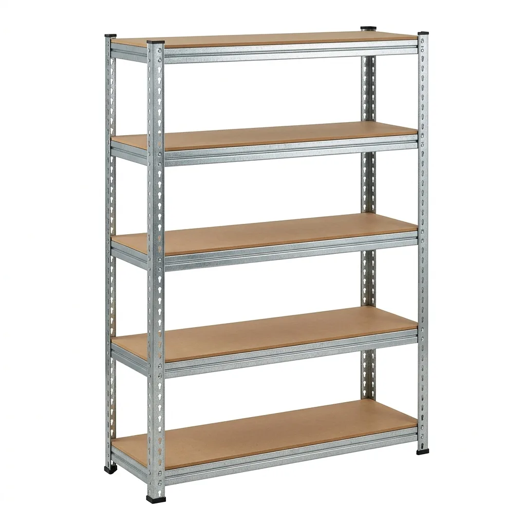 Estantes para Despensa Reta 1 Módulo · 180x90x30 cm · Galvanizado Galvanizado 2